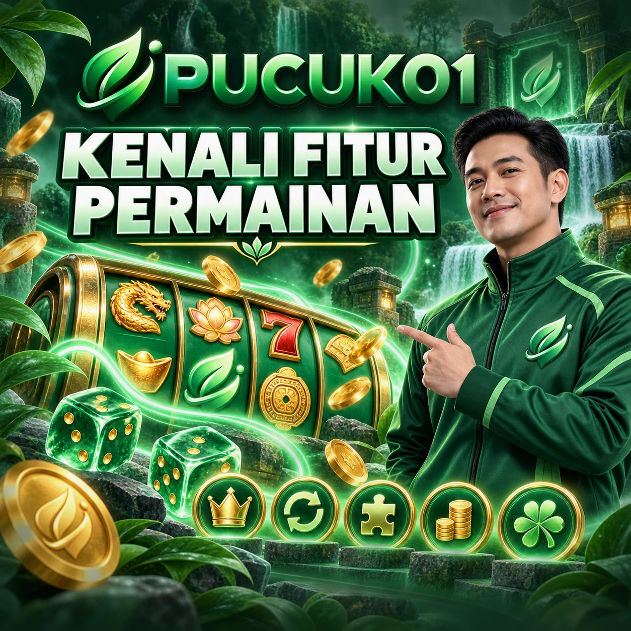 Banner PUCUK01: KENALI FITUR PERMAINAN